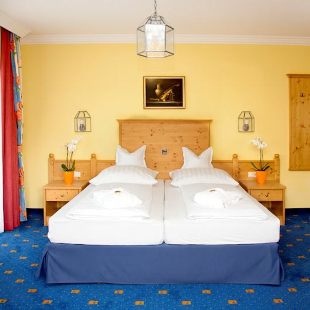 Doppelzimmer im Schlossberghof Marzoll