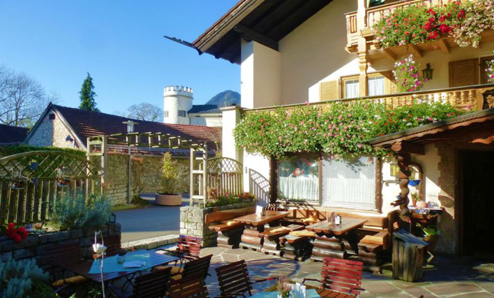 Biergarten Schlossberghof Marzoll Biergarten Schlossberghof Marzoll