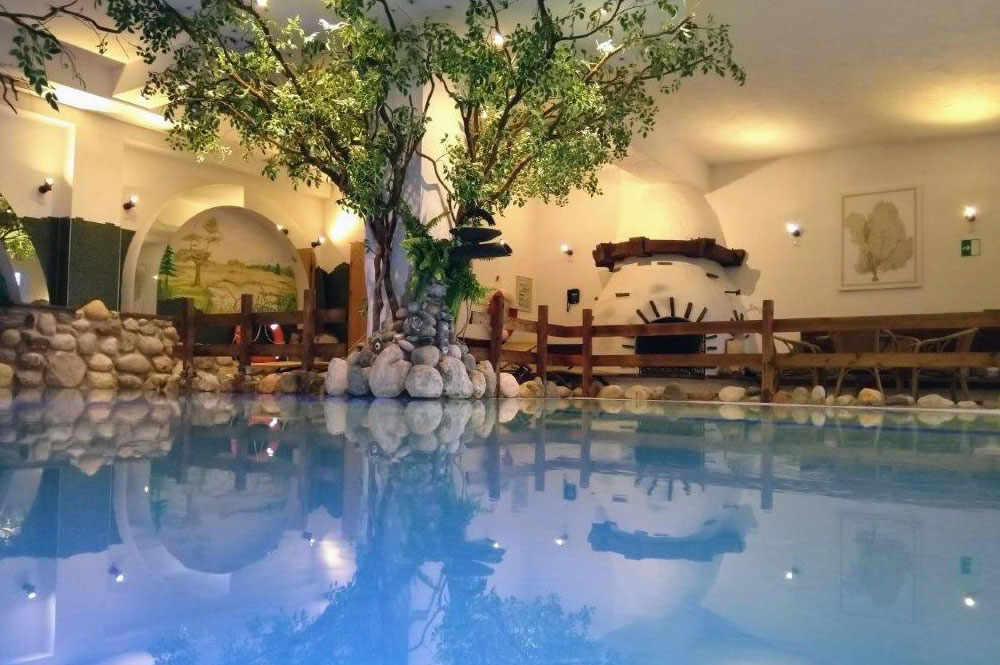 Wasser- und Wärmebereich im Schlossberghof